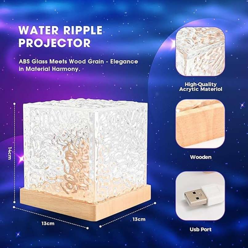 GlowCube™ – The Ocean Ripple Light