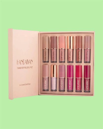 FreshPick™ Velvet Matte Liquid Lipstick Set 12Pcs