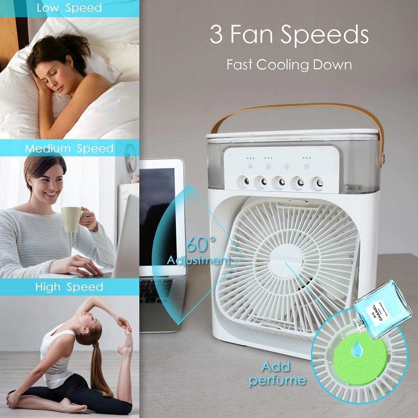 FreshPick™ USB Electric Fan Air Cooler