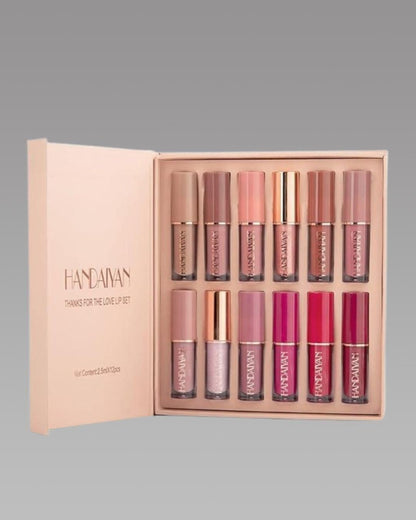 FreshPick™ Velvet Matte Liquid Lipstick Set 12Pcs
