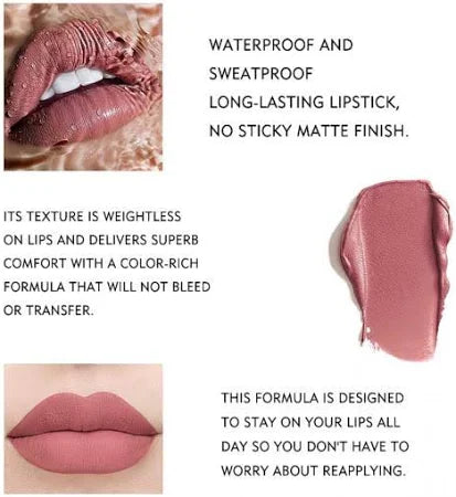 FreshPick™ Velvet Matte Liquid Lipstick Set 12Pcs