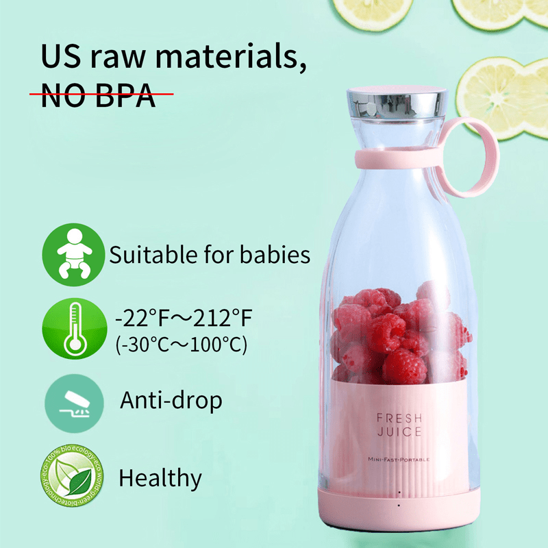 Freshpick™ –  Portable USB Rechargeable Mini Juicer
