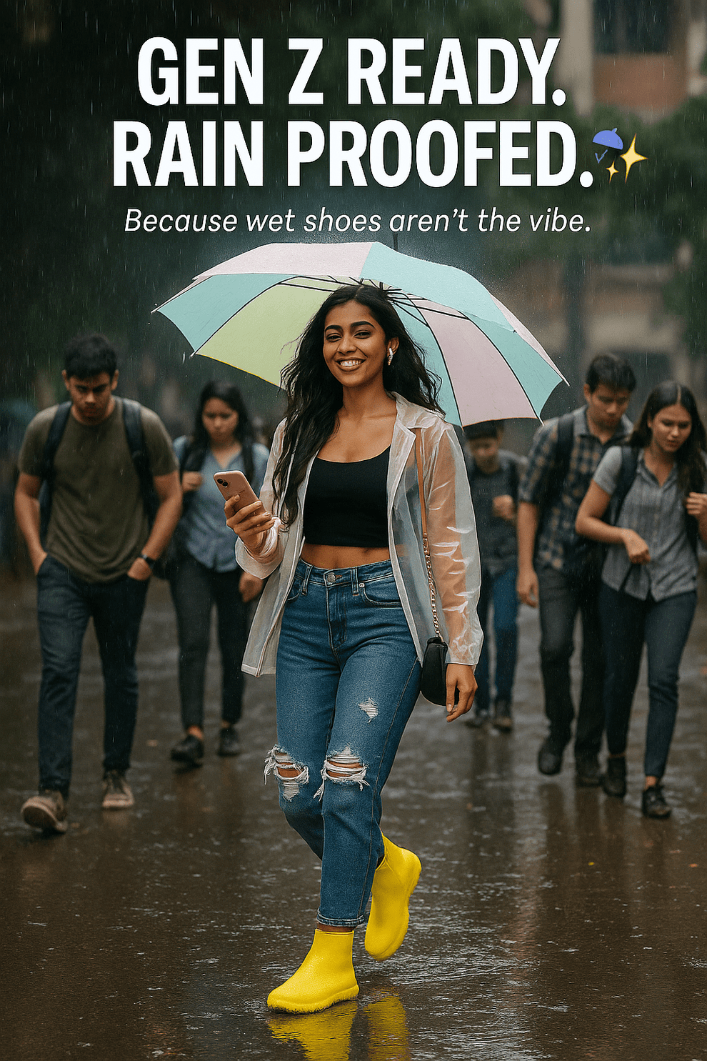 RainGuard™ Silicone Shoe Covers – Waterproof & Anti-Slip
