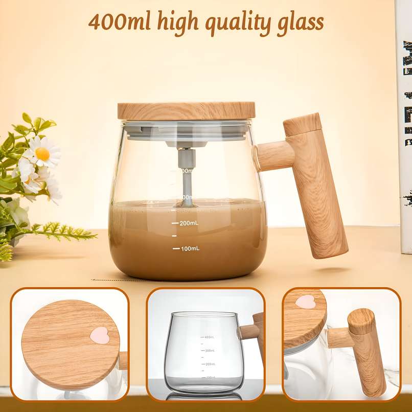 BlendEase™ Cup – Automatic Coffee & Shake Maker