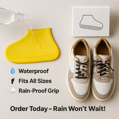 RainGuard™ Silicone Shoe Covers – Waterproof & Anti-Slip