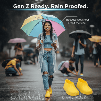 RainGuard™ Silicone Shoe Covers – Waterproof & Anti-Slip